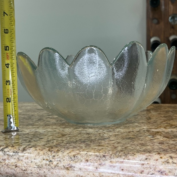 Blenko lotus bowl clear - Picture 4 of 6